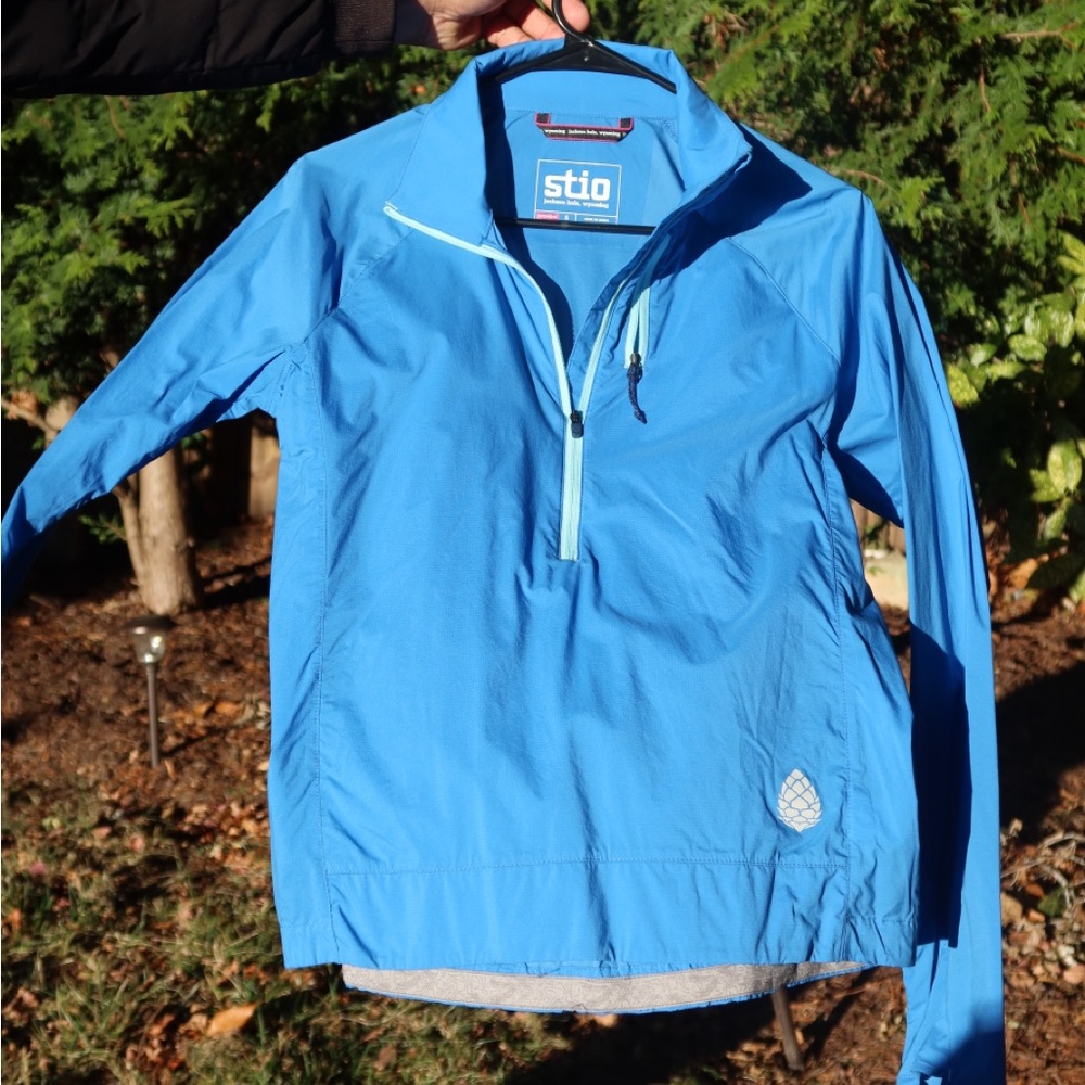 Stio Vibrant Blue Zip-Up Jacket